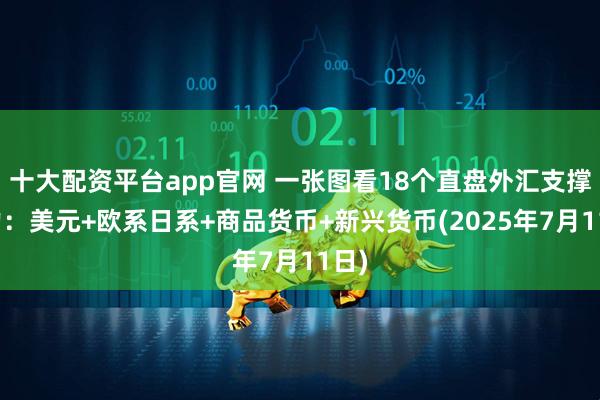 十大配资平台app官网 一张图看18个直盘外汇支撑阻力：美元+欧系日系+商品货币+新兴货币(2025年7月11日)